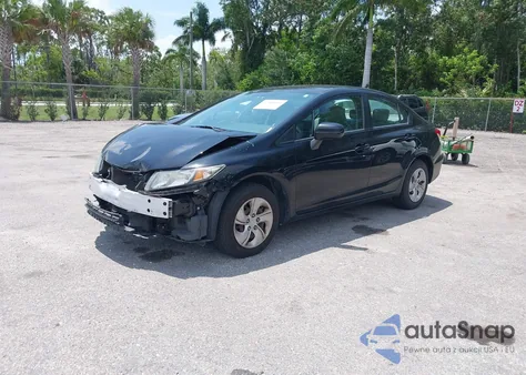 2015 Honda Civic Lx z USA, uszkodzony, nr VIN 19XFB2F5XFE248095